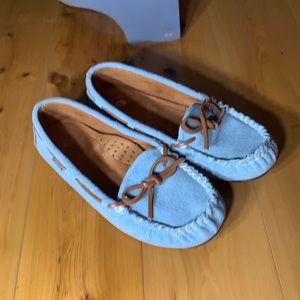 Turquoise Moccasins